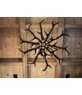 Deer Antler 2 tier 20 Candle Light Chandelier 150cm