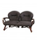 Deer Antler Leather Sofa Moro
