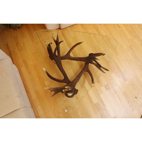 Hjorthorn triangulärt soffbord 95 cm/110 cm