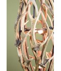 Sika Deer Antler Small Ellipse Chandelier 40cm
