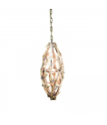 Sika Deer Antler Small Ellipse Chandelier 40cm