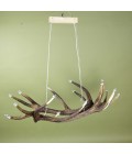 Deer Antler Six Angle Chain Chandelier 130cm