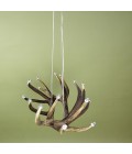 Deer Antler Six Angle Chain Chandelier 130cm