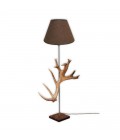 Hjorthorn golvlampa naturlig 120 cm