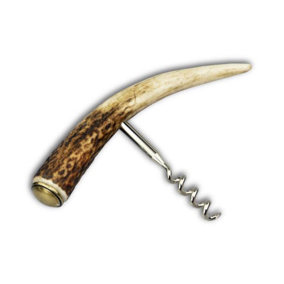 Horn Corkscrew with metal cap