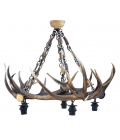 Deer Antler 5 Light Chandelier 85cm