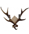 Deer antler wall lamp 2 candle lights
