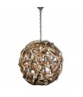 Elegant and Luxurious Globe Chandelier of Deer Antlers 100 cm