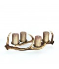 Deer Antler Candle Holder for 4 Candles