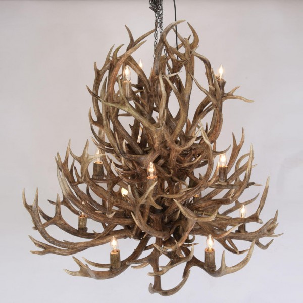 Hjorthorn takkrona 200 cm