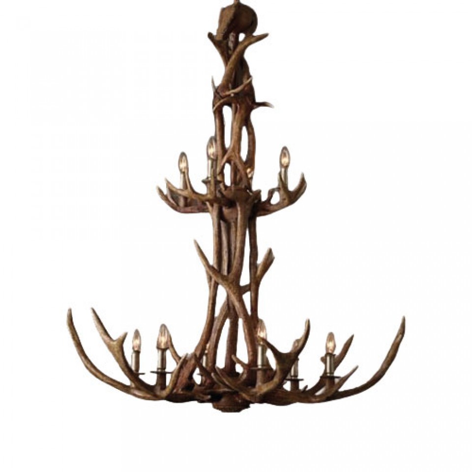 Veymont horn ljuskrona 100cm