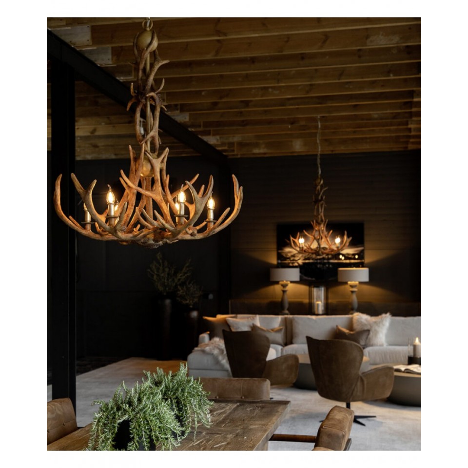 New Antler Chandelier 92cm