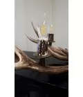Hjorthorn takkrona 9 ljus 95 cm
